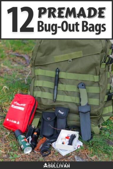 premade bug-out bags pinterest