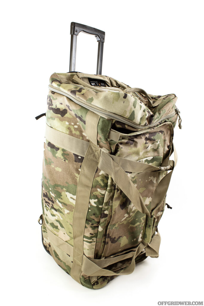 Studio photo of the Wide Track Deployment Bag by Thin Air Gear.