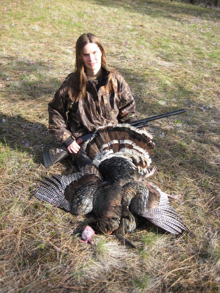 Carleigh Fairchild After a successful turkey hunt.