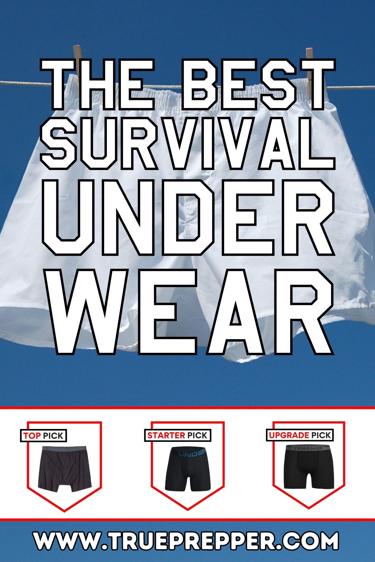 The Best Survival Underwear