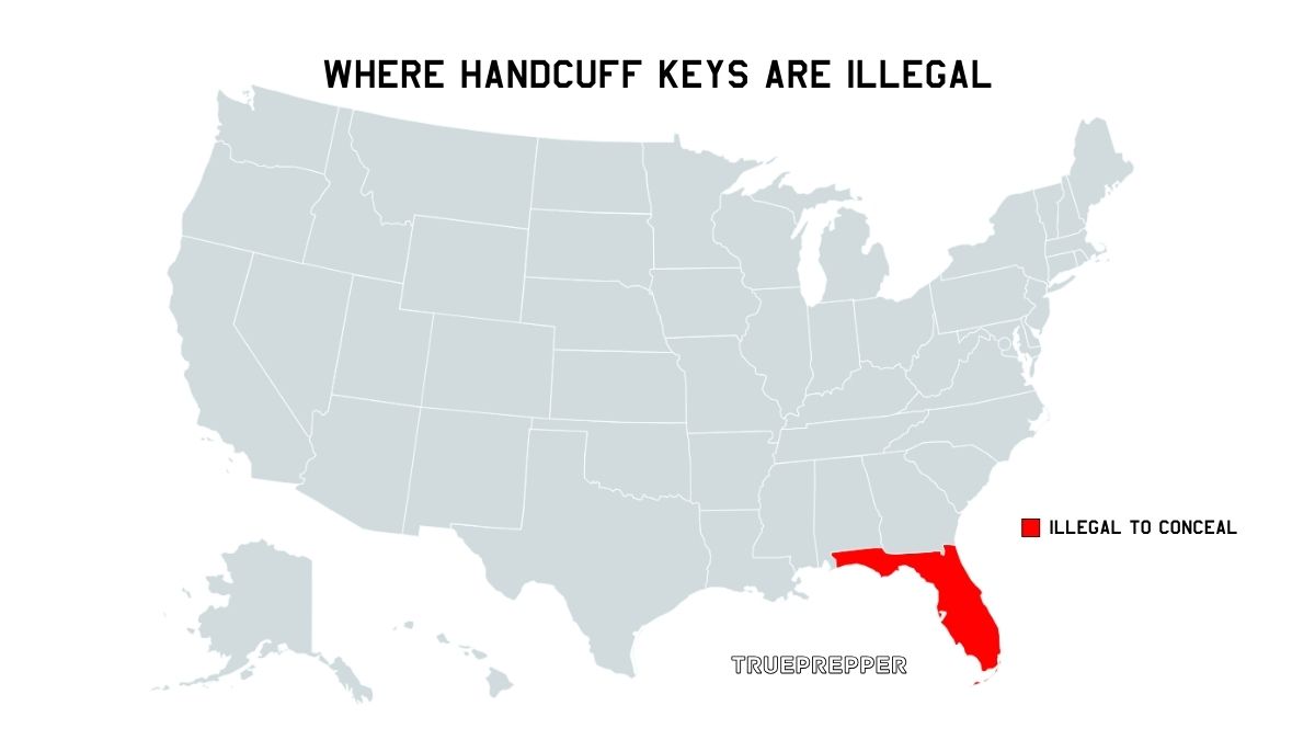 Where Handcuff Keys are Illegal in the US