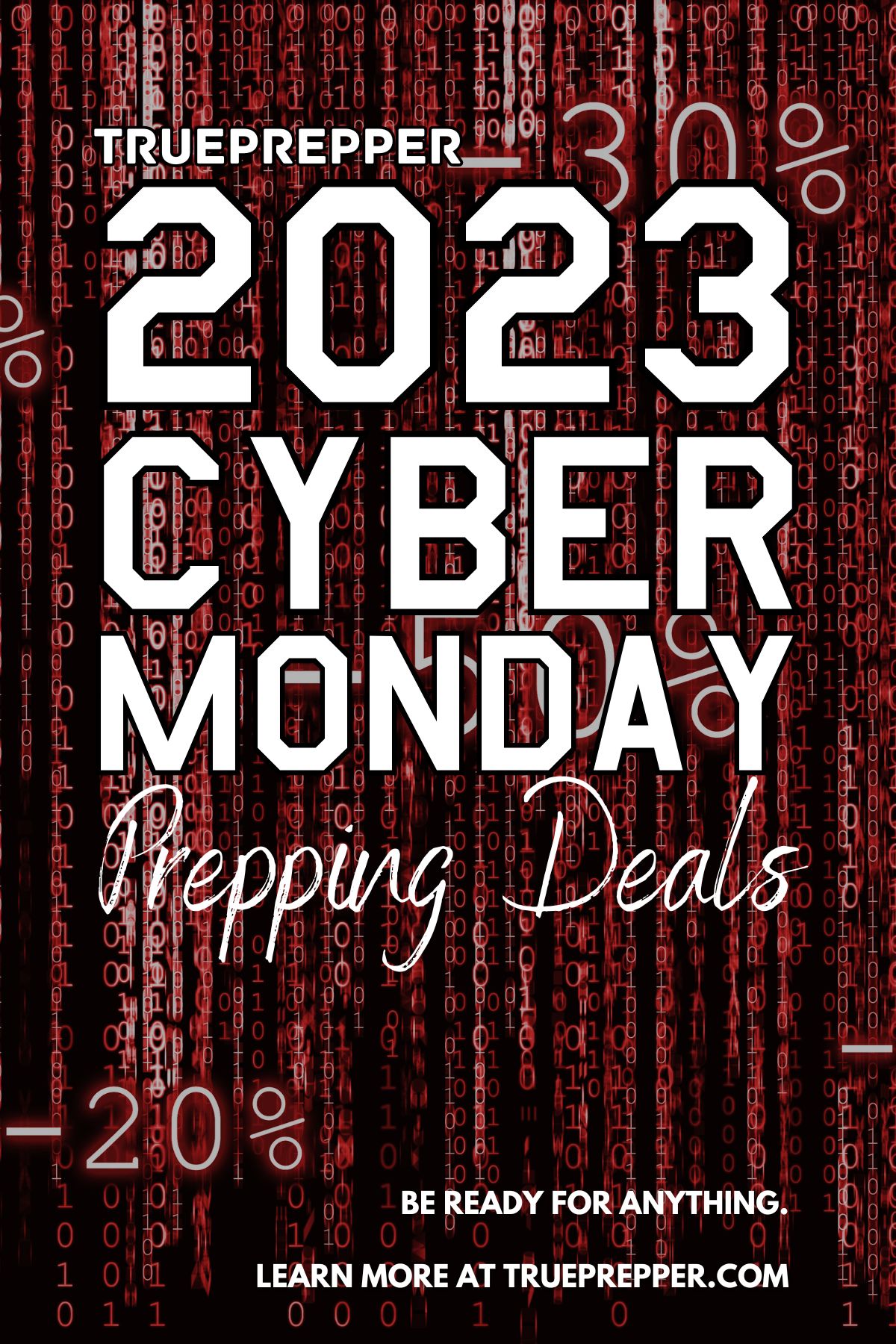 2023 Cyber Monday Prepping Deals