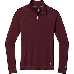 Smartwool quarter-zip thermal merino baselayer top