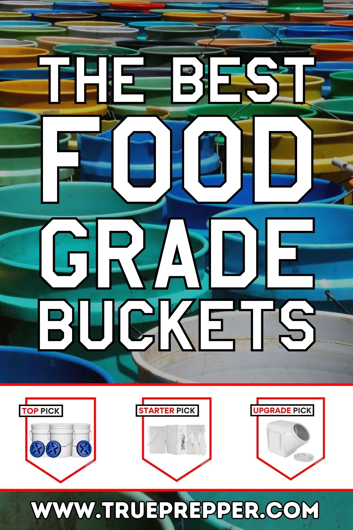 The Best Food Grade Buckets
