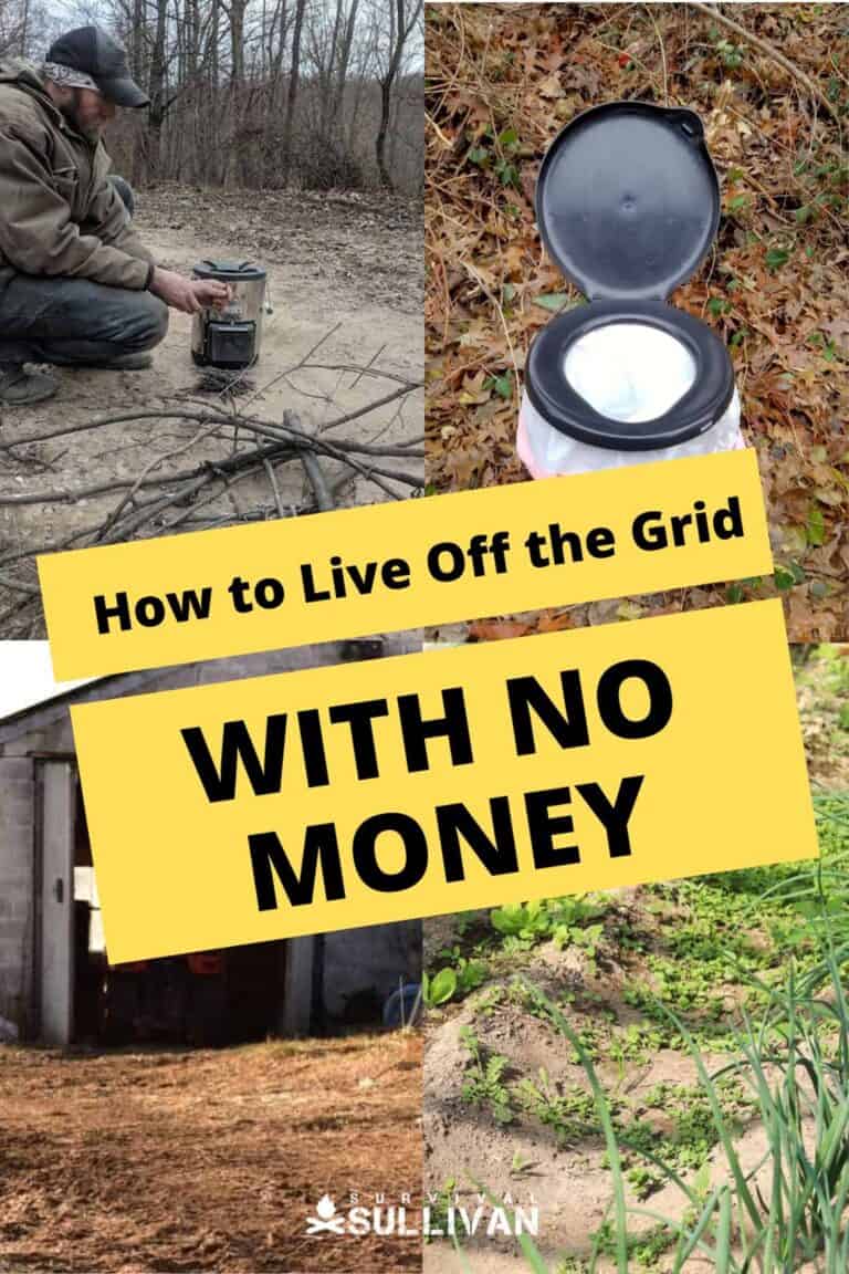 no money off grid Pinterest