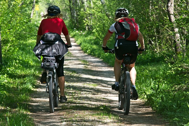 to go biking, leisure time, recreation