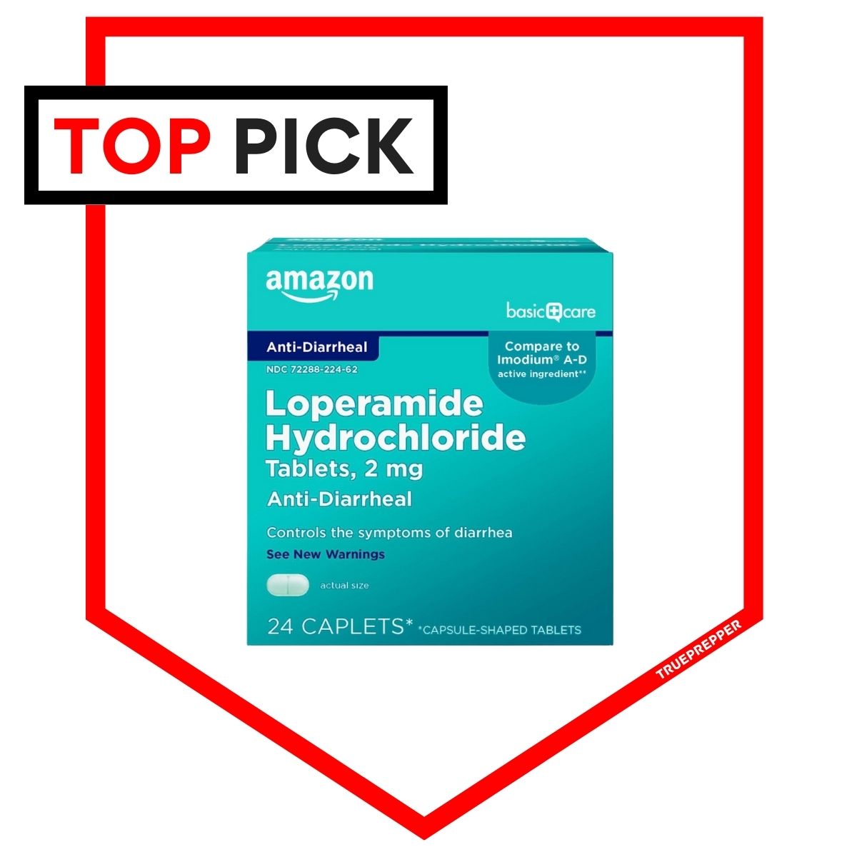 Basic Care Loperamide Hydrochloride Tablets