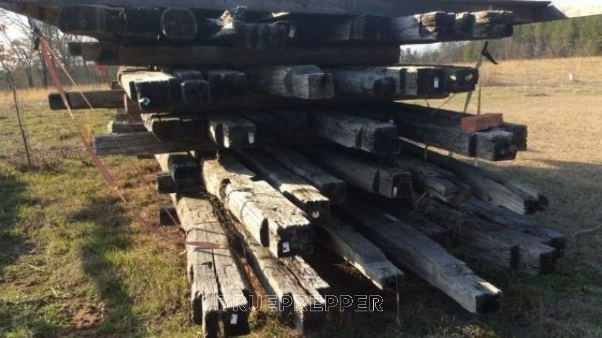 Used cabin kit wood