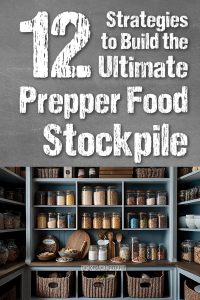 12 Strategies to Build the Ultimate Prepper Food Stockpile