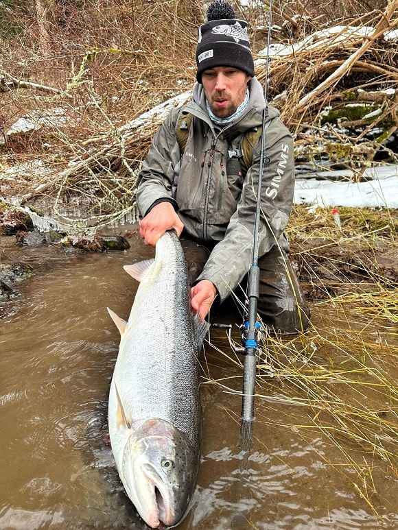 Angler Experiences Most Epic Fight of His Life with Giant PNW Winter Steelhead