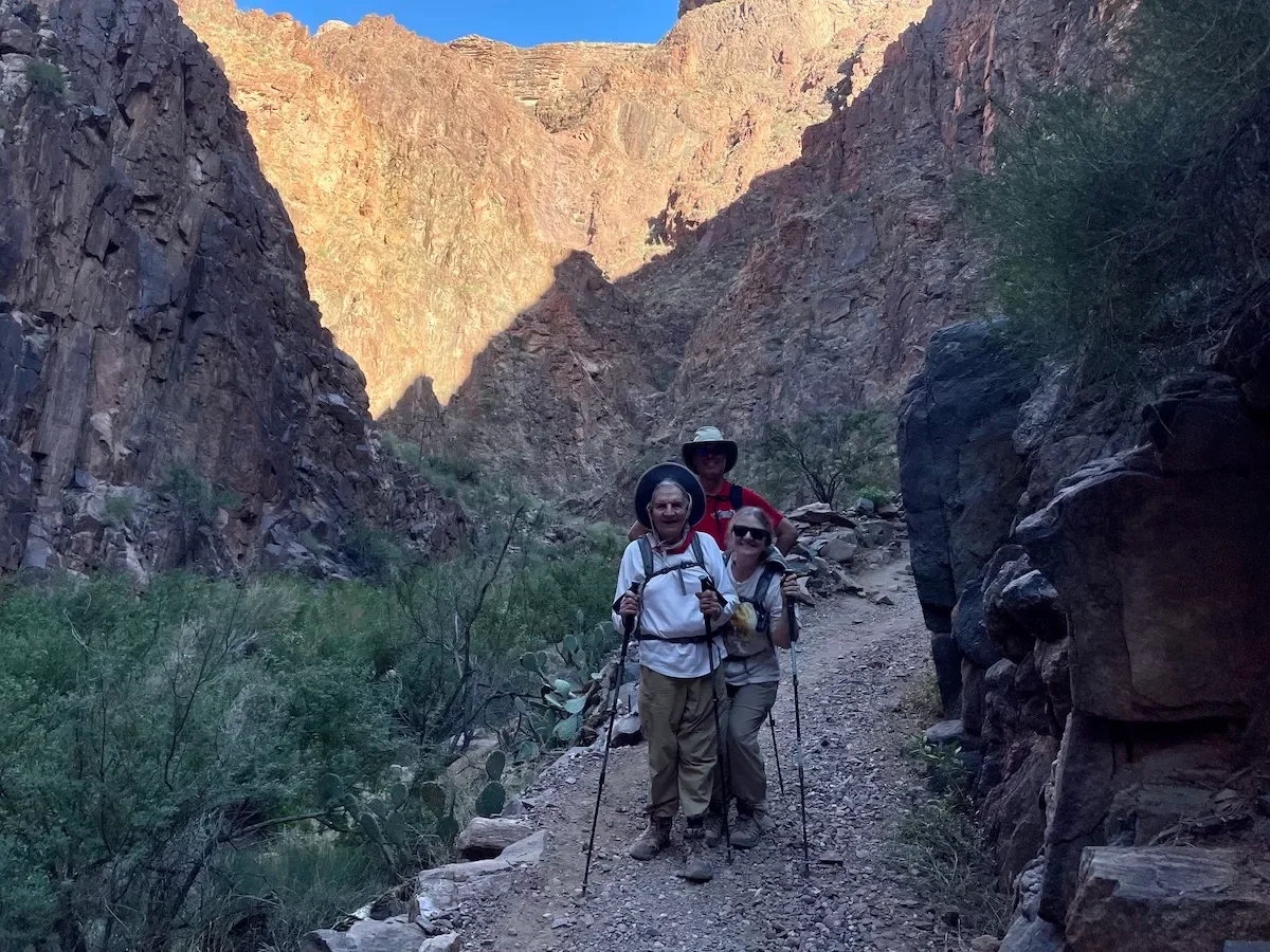 92 year old hiker Grand Canyon