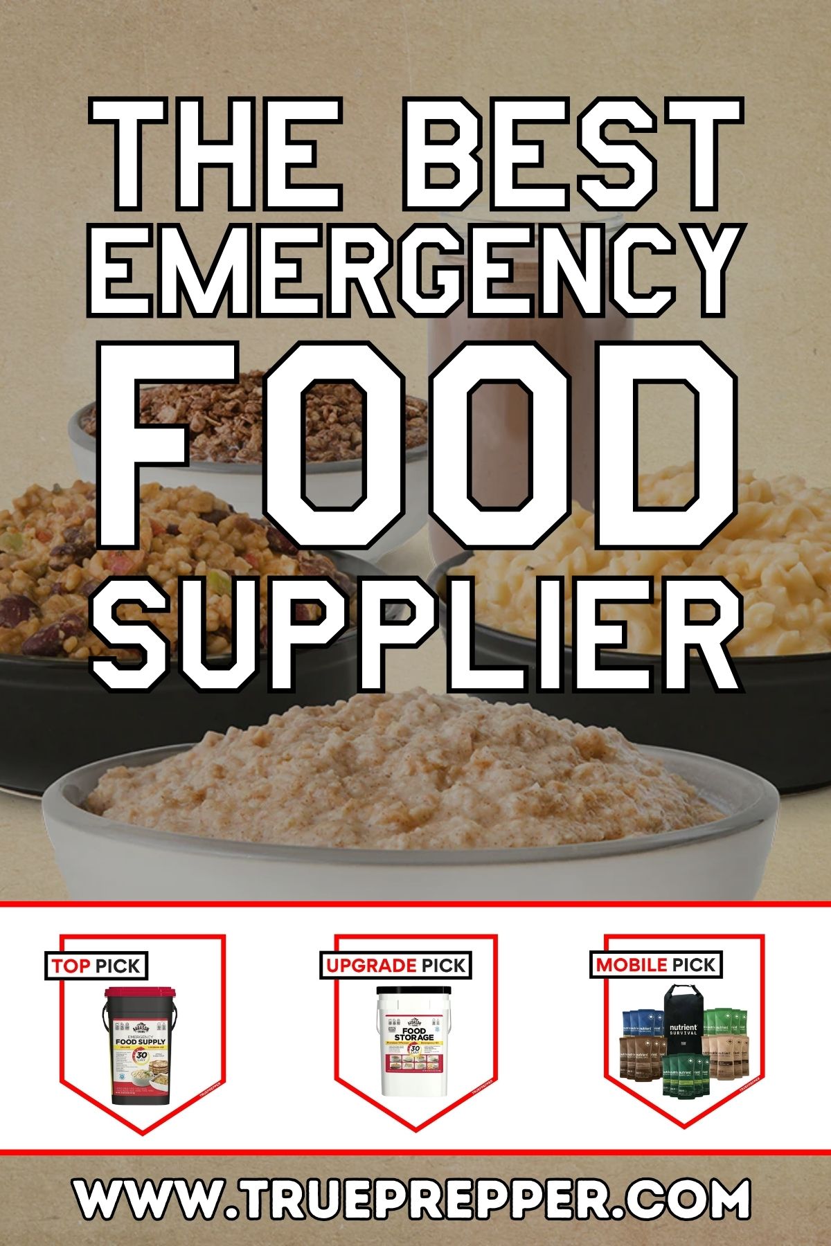 The Best Emergency Food Supplier