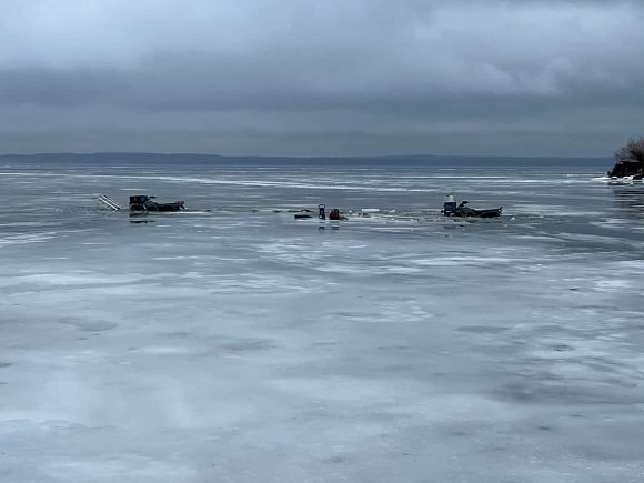 Maine Ice Angler Dies After ATV Breaks Through Ice