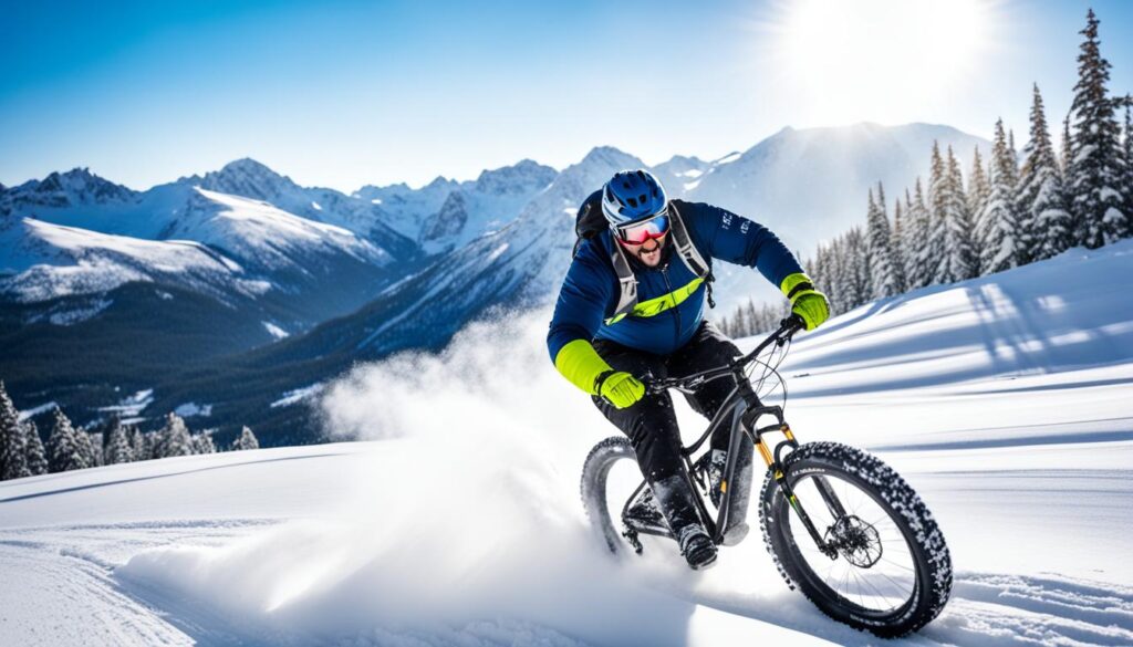 Fat Biking in Snow