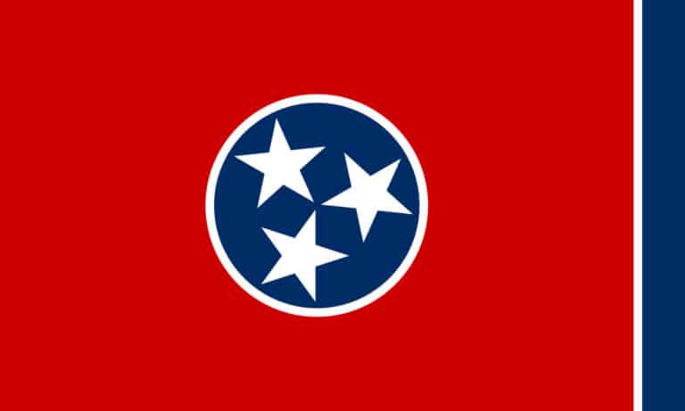 flag of Tennessee flag of tennessee