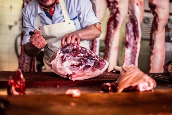 Butchering Meat