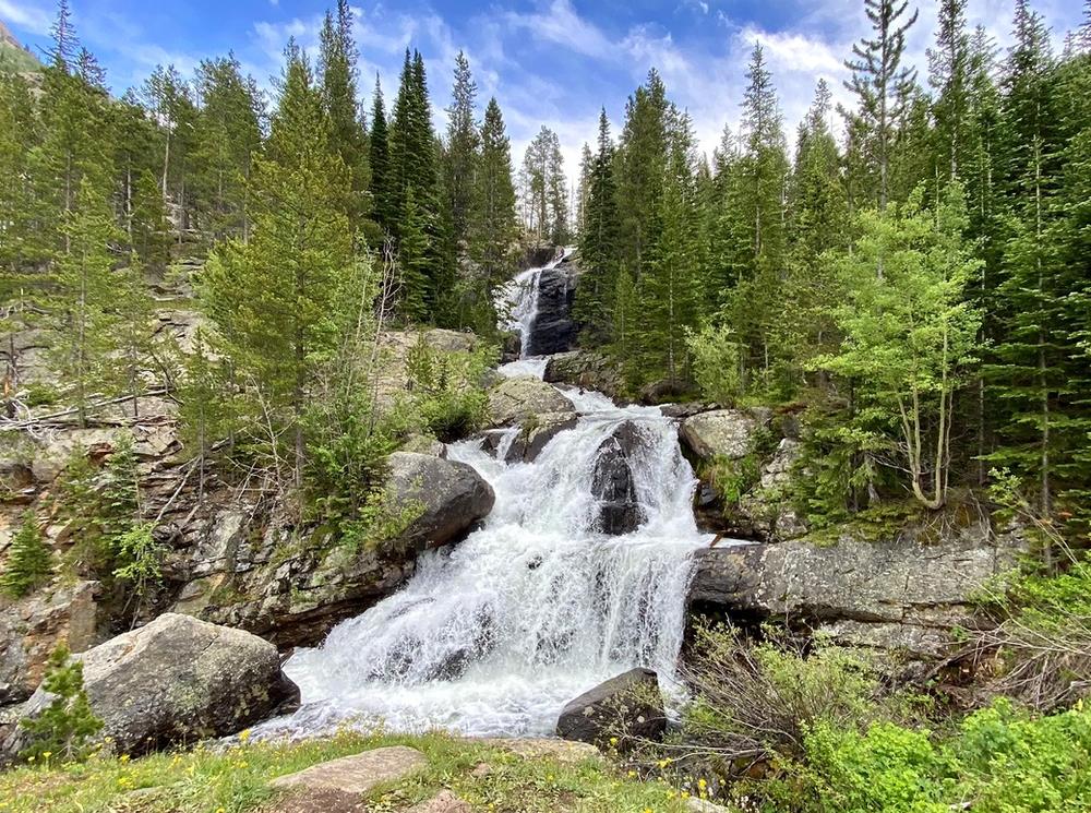 Cascade Falls Indian Peaks Wilderness