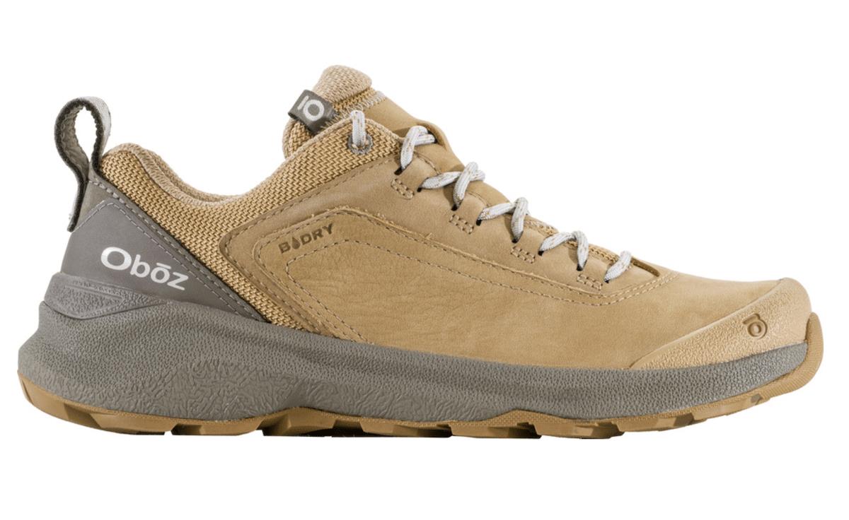 Oboz Cottonwood Low Waterproof hiking shoe in Acorn