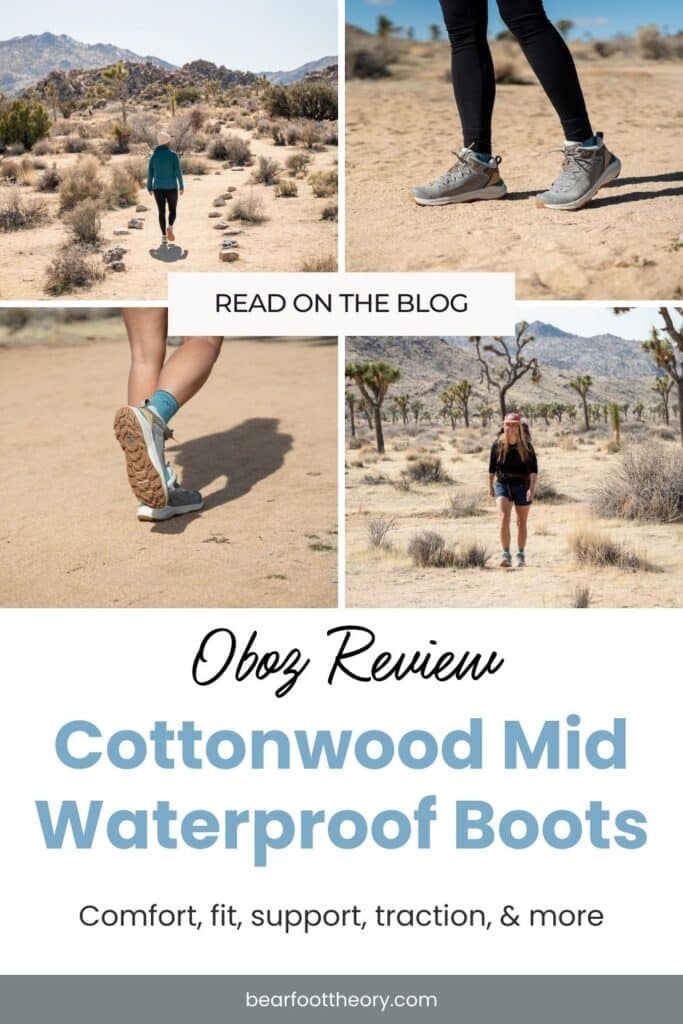 Oboz Cottonwood Hiking Shoe Review