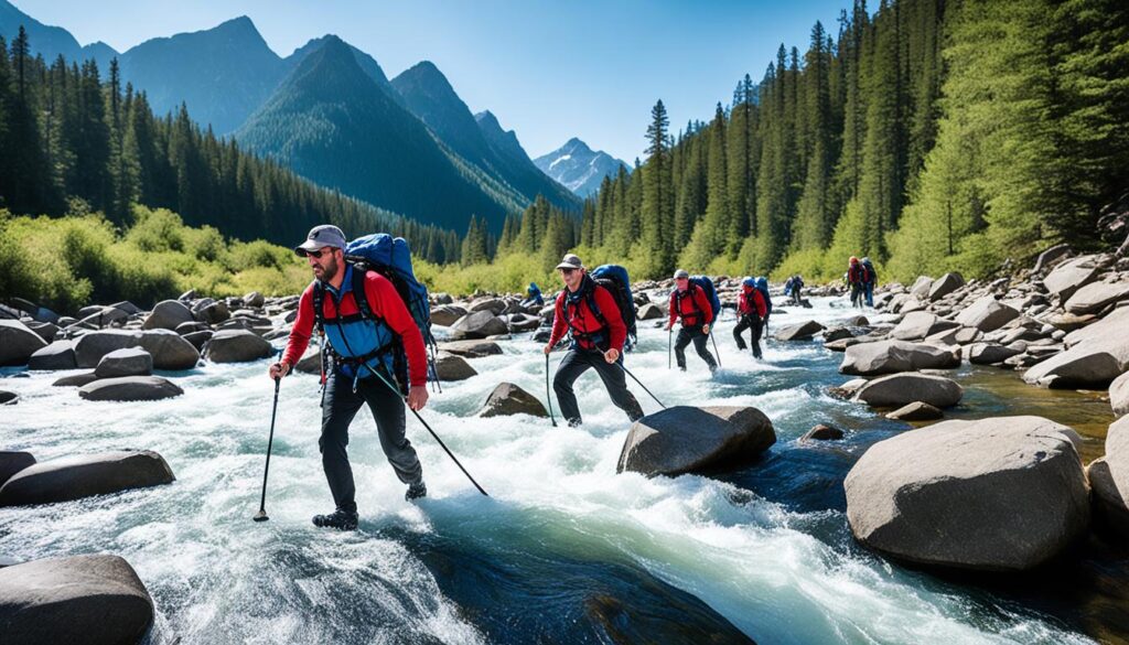 safely navigating rivers and streams