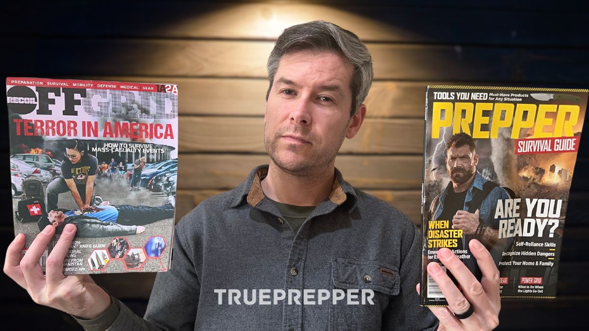 Recoil Offgrid vs Prepper Survival Guide for #1 Survival Magazine