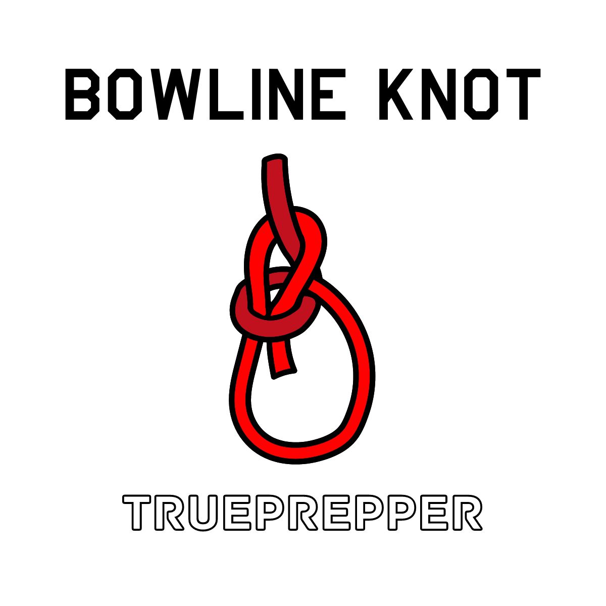 Bowline Knot Graphic