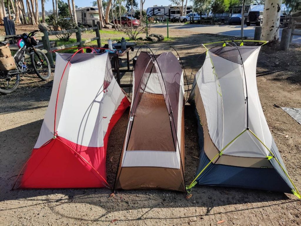 Ruthless Side-by-Side Comparison of Popular Solo Bikepacking Tents