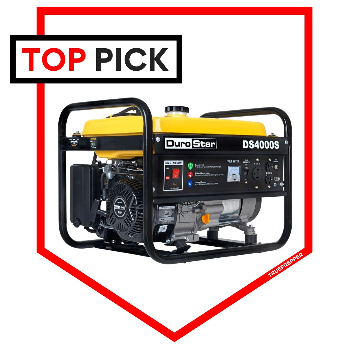DuroStar DS4000S Portable Generator for Emergencies and Disasters