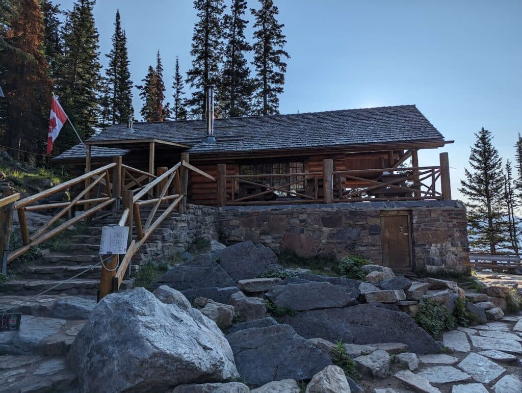 Lake Agnes Tea House in Banff National Park