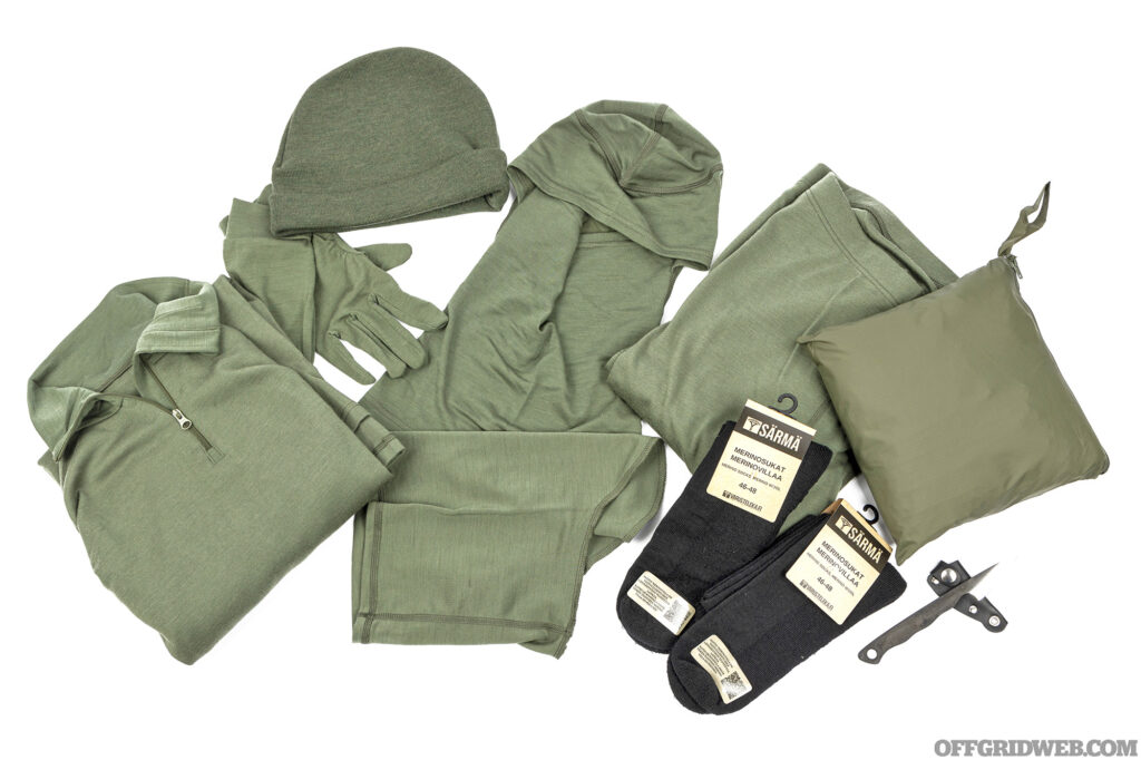 Cold weather gear from Varusteleka.