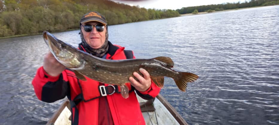 Bernard with one of his Pike.