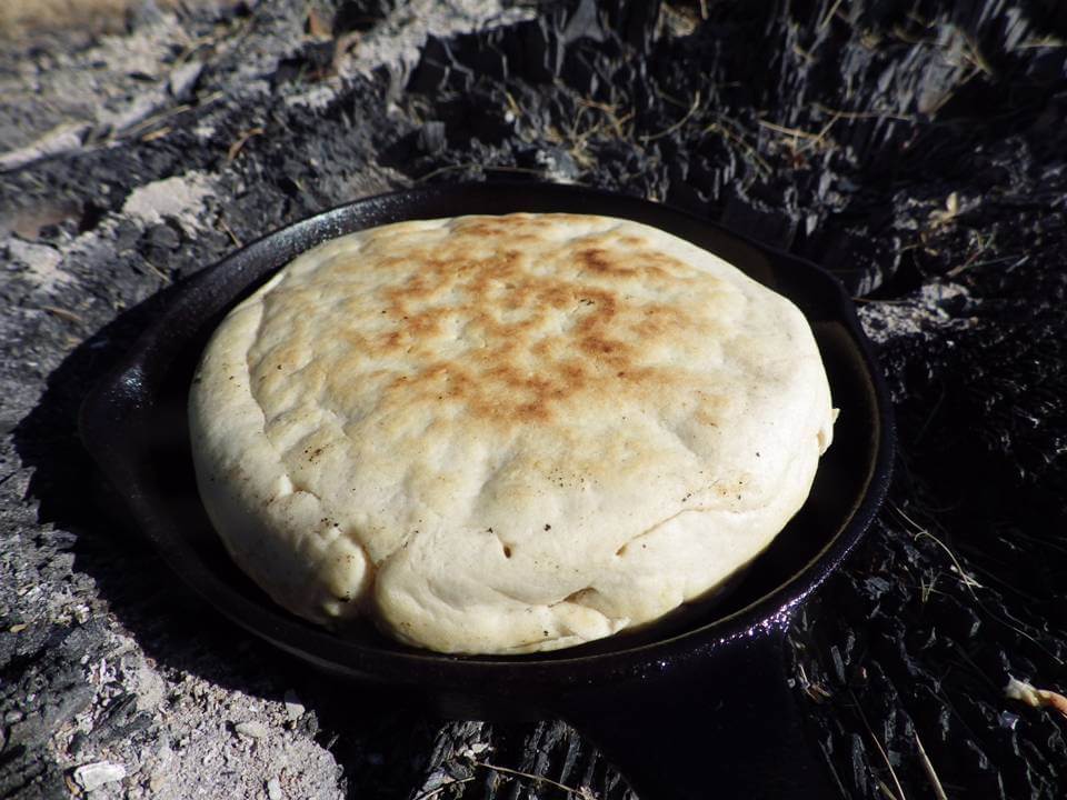 Bannock Bread in a Pan