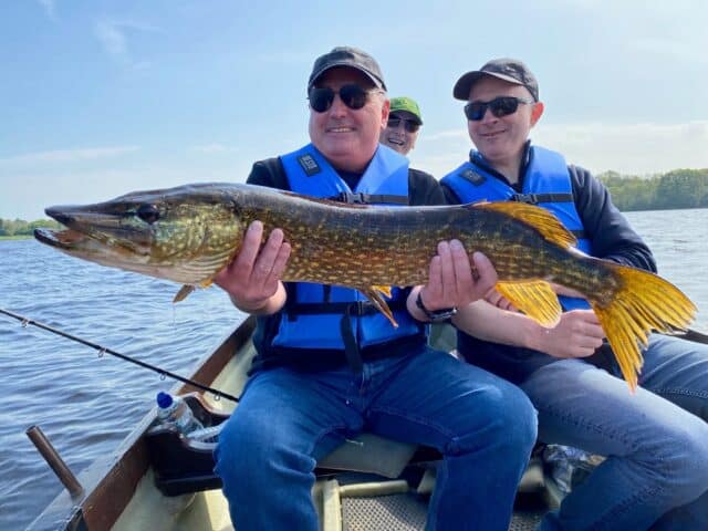 Birthday pike for Joe Corcoran