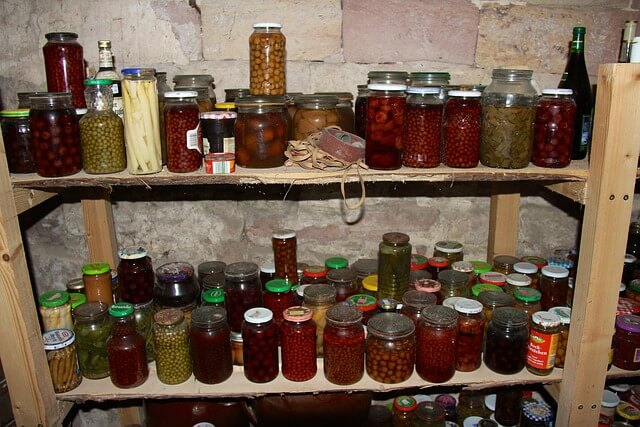 Basement Food Storage