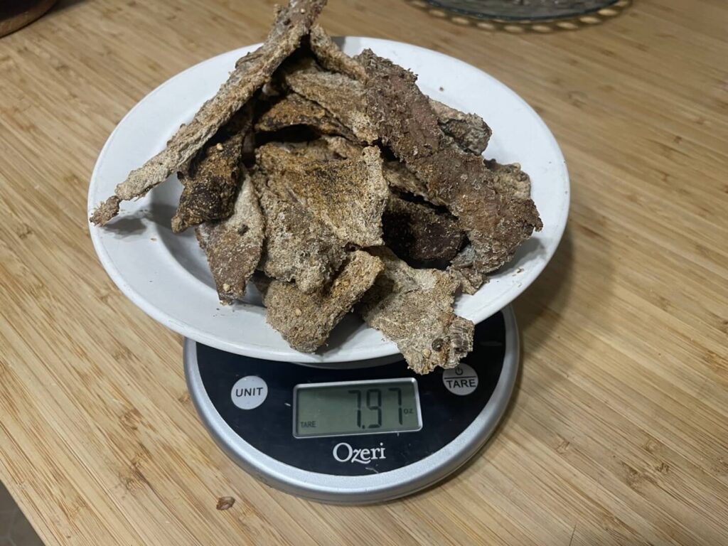 Weighing Meat Again