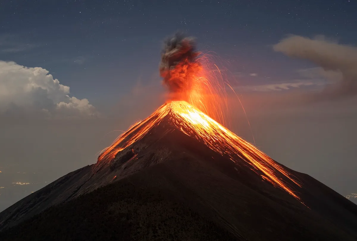 guatemala volcano erupt