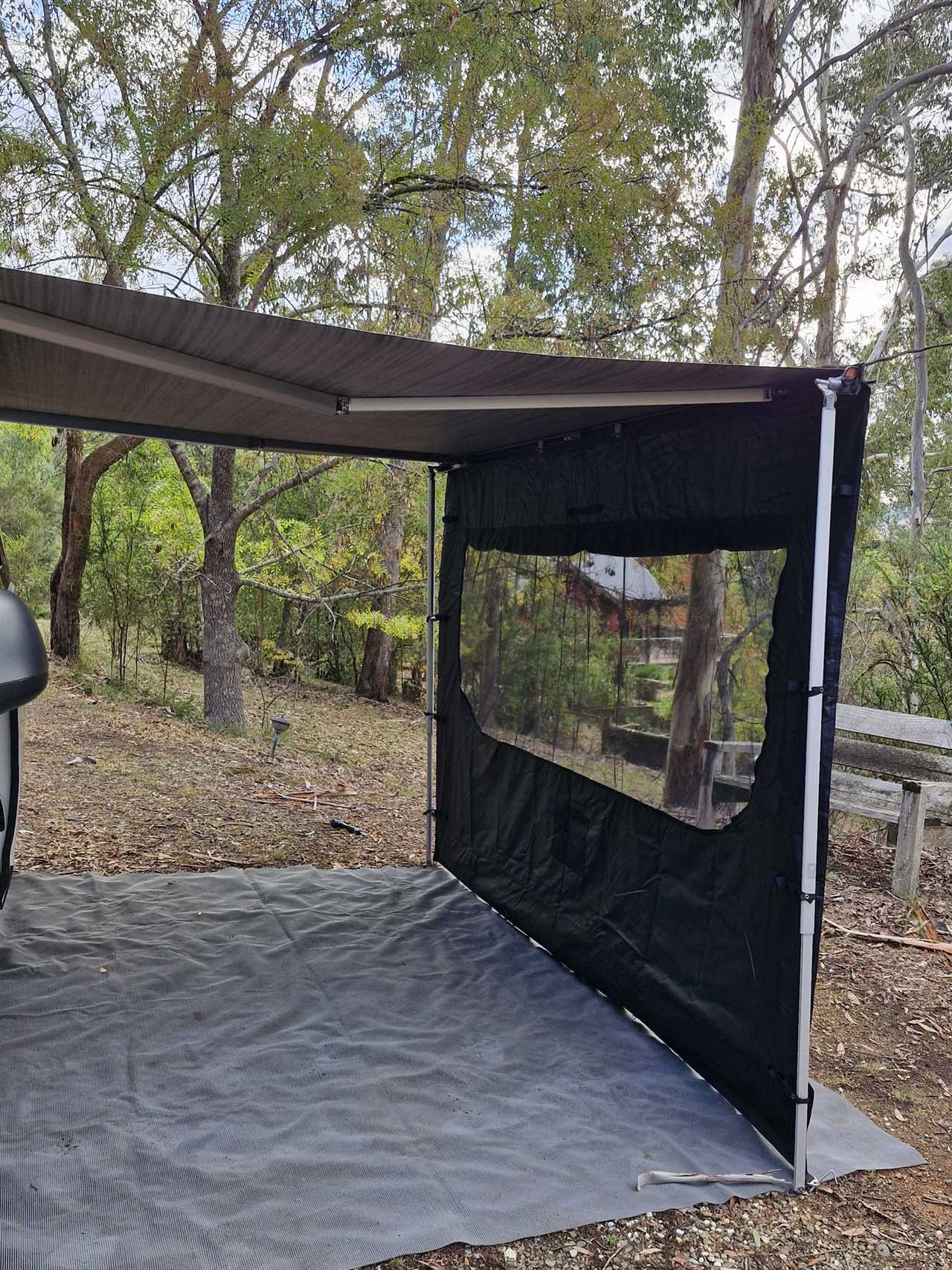 Campervan Awning Screen