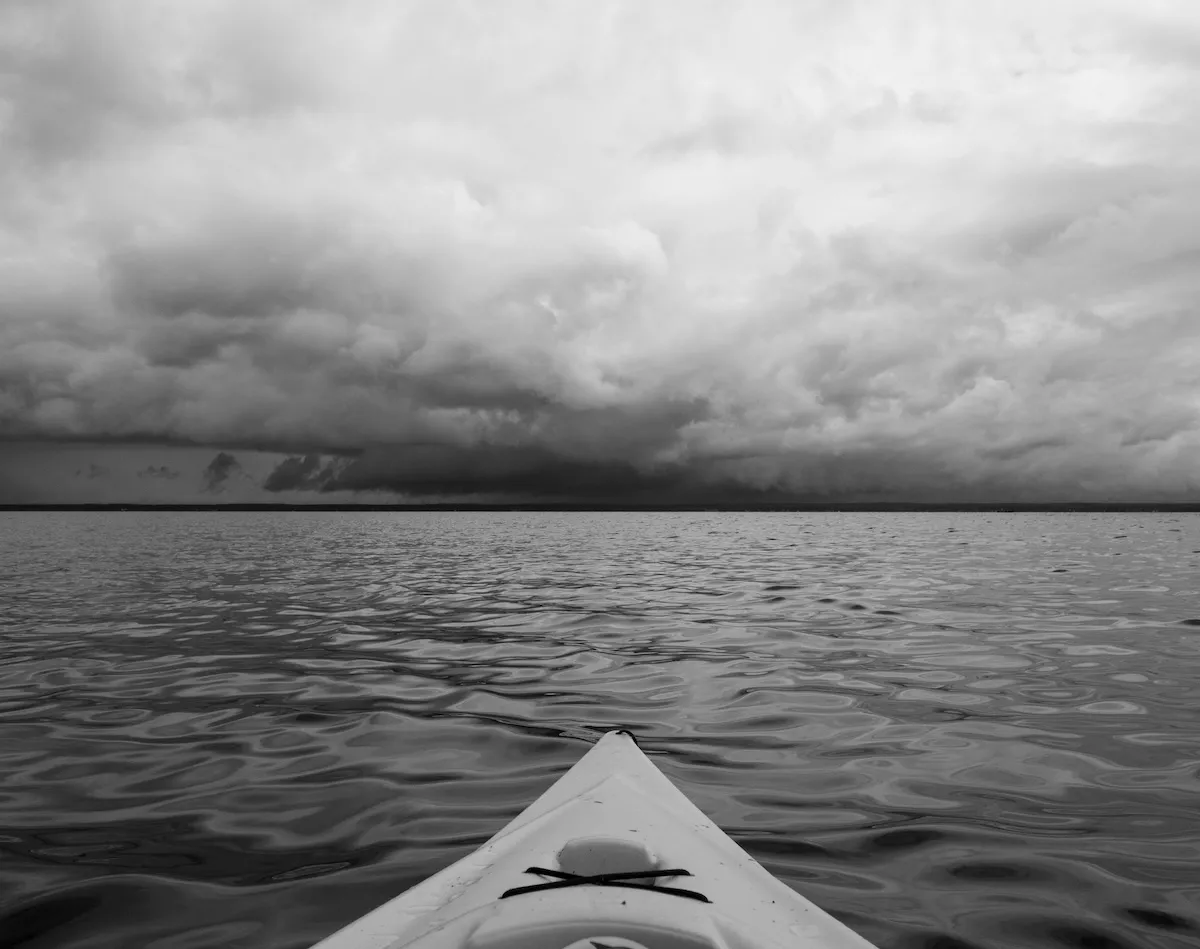 WATCH: Angler Films Waterspout Tornado From His Kayak