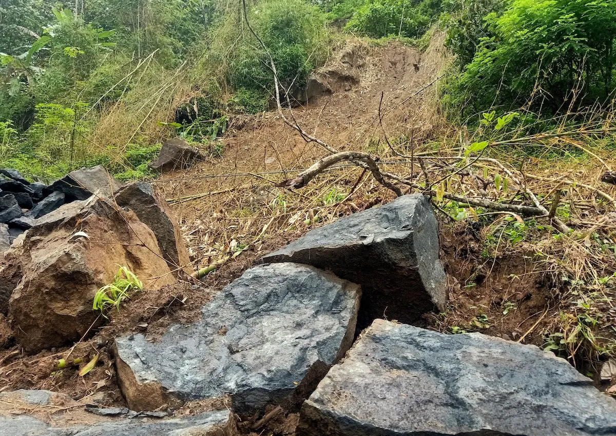 rock slide