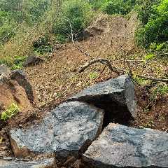 WATCH: Close-up Video of Rock Slide Near Popular Trail